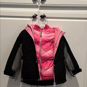 ZeroXposur Kids Jacket - Black and Pink
